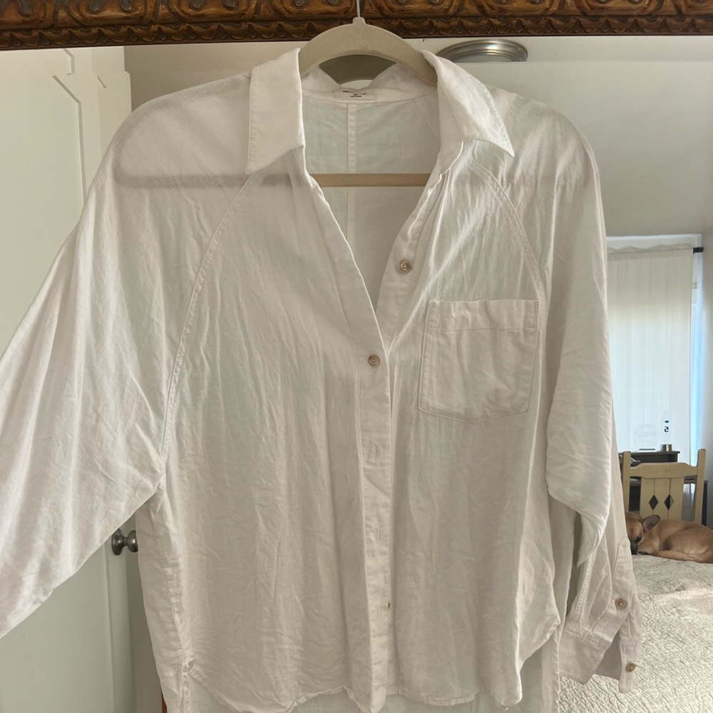 Wilfred Free Relaxed Linen Shirt